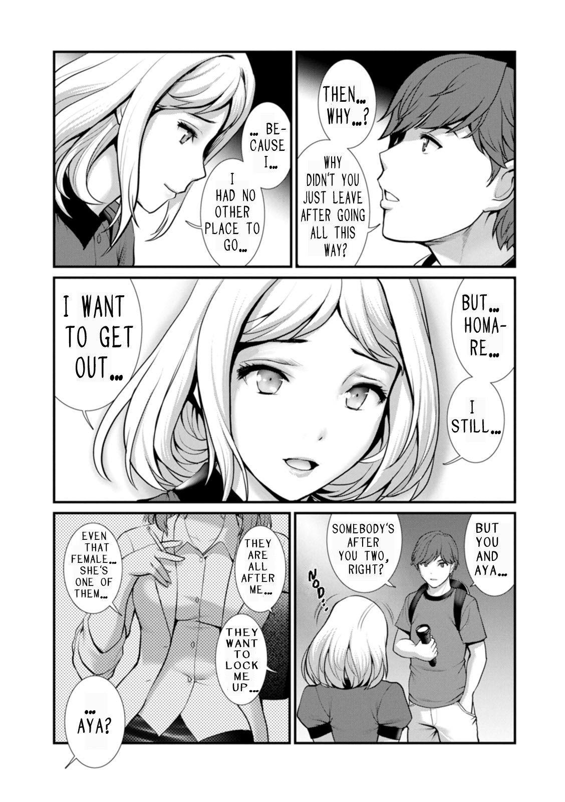 Hentai Manga Comic-Honeymoon At 30 Meters Underground-Read-111